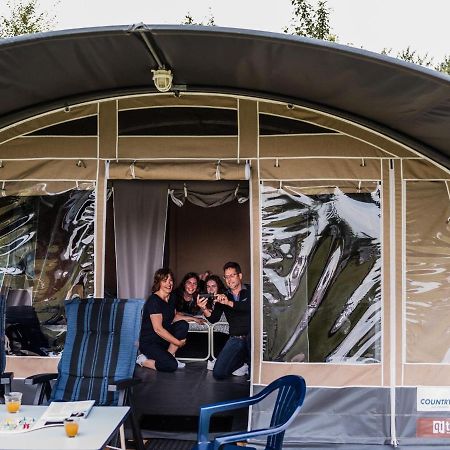 Nice Tent Lodge On A Campsite, Bordering The Forest, Luxembourg At 27 Km Medernach Exterior foto